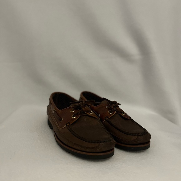 Harbour HC Size 7 1/2D Leather Boat Shoes - Picture 15 of 15